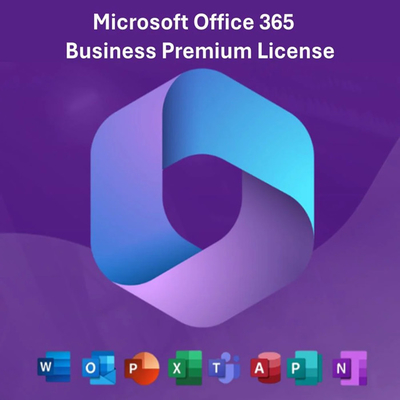 Global Version License MS 365 Business Premium 15 User More Solutions For PC / Mac / IOS And Android