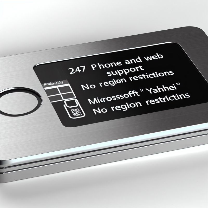 Get 24/7 Phone And Web Support with Product No Region Restrictions