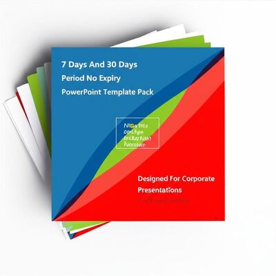 7일 및 30일 기간 만료 없음 PowerPoint 템플릿 팩 - 기업 프레젠테이션 및 교육 세션을 위해 디자인됨