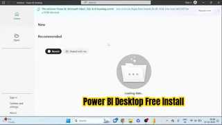 Windows에 Power BI Desktop을 무료로 설치하는 방법